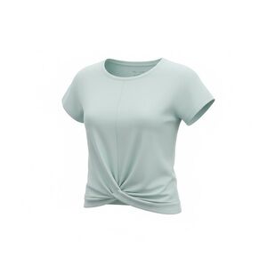 Tek Gear Girls Short Sleeve Twist-Front Tee – Size L (10/12)